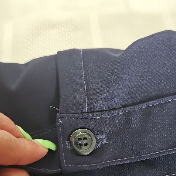 Blue Mini Pencil Skirt for Work - Picture 16 of 16